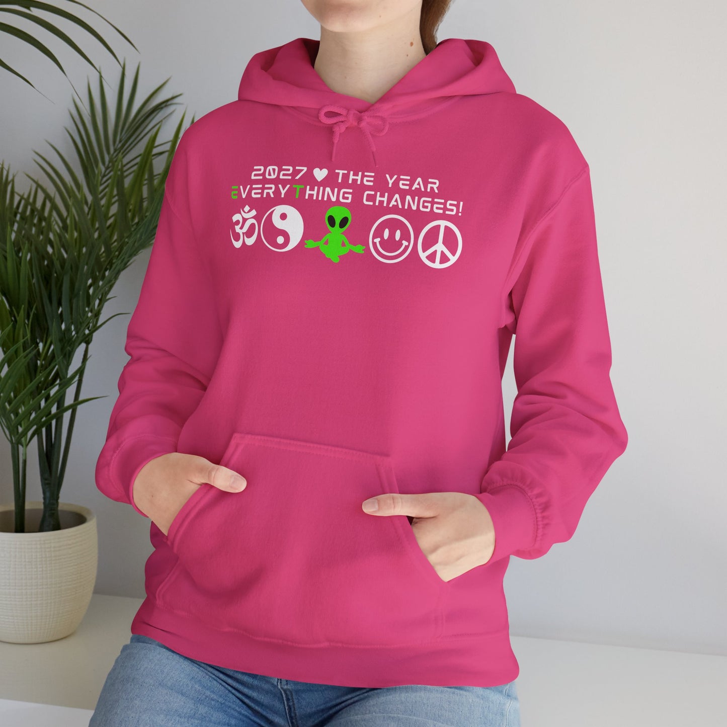 2027 Everything Changes. Hooded Sweatshirt