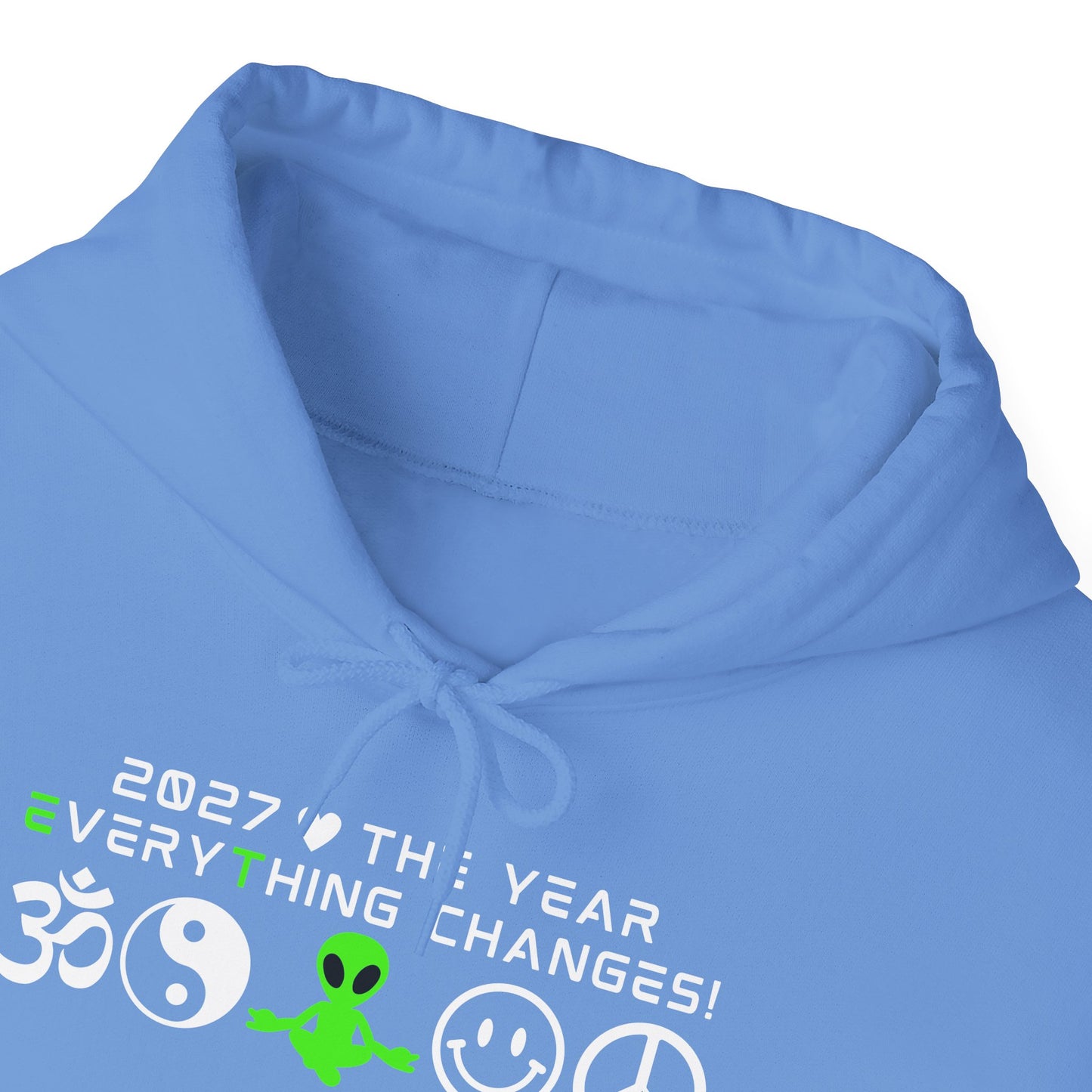 2027 Everything Changes. Hooded Sweatshirt