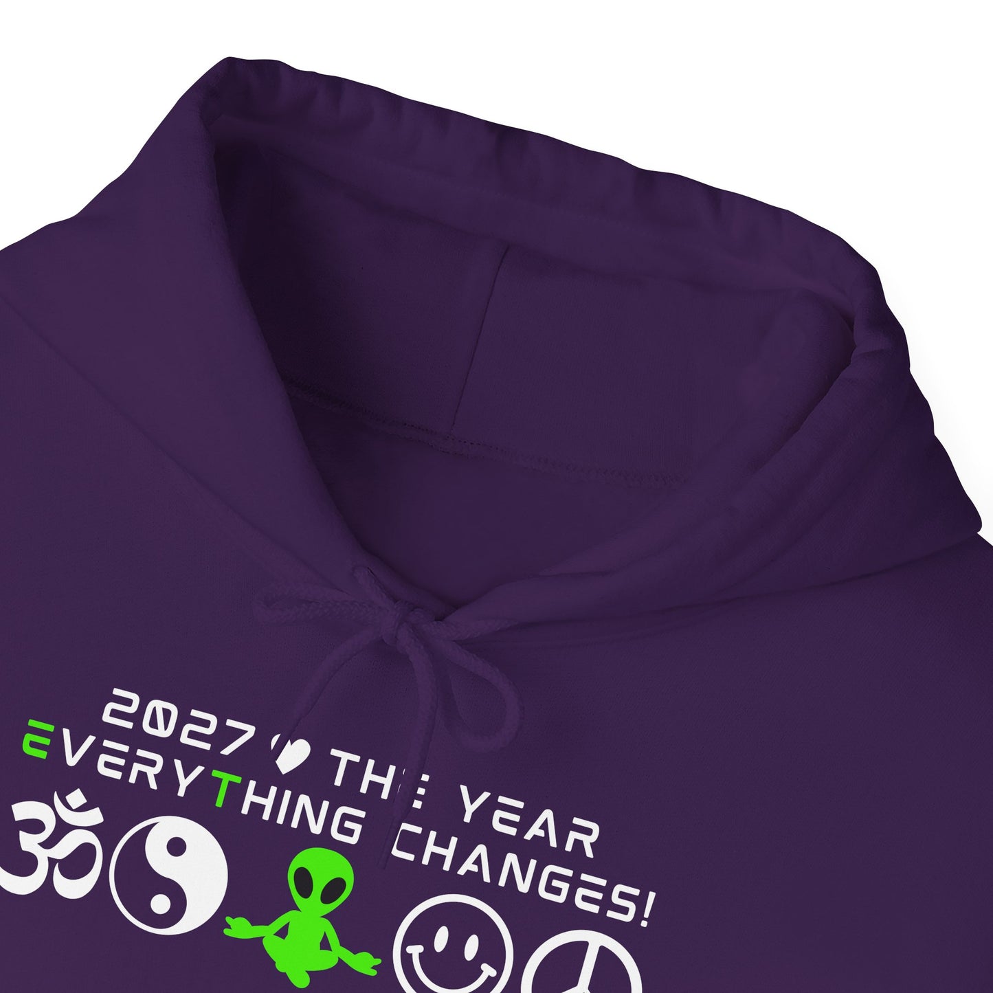 2027 Everything Changes. Hooded Sweatshirt