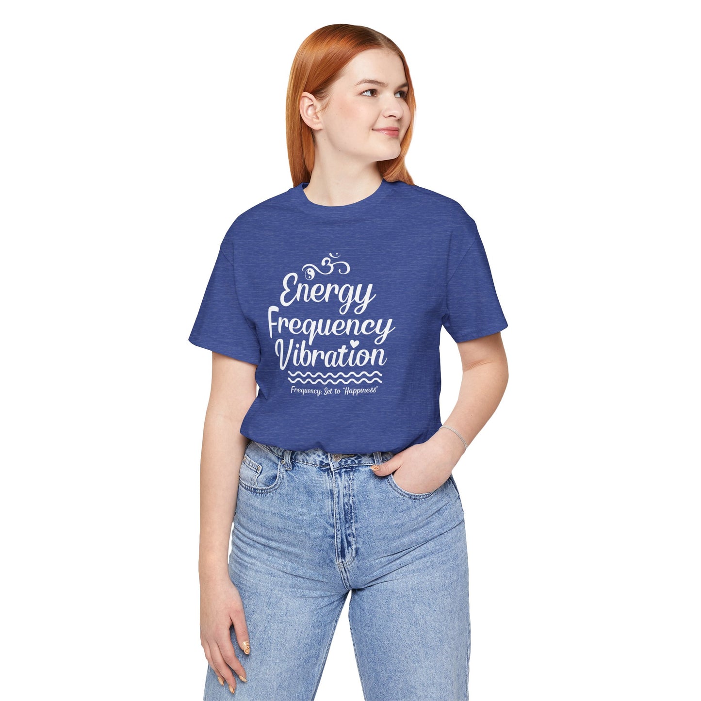 Ladies - Energy Frequency Vibration - Unisex Classic Tee