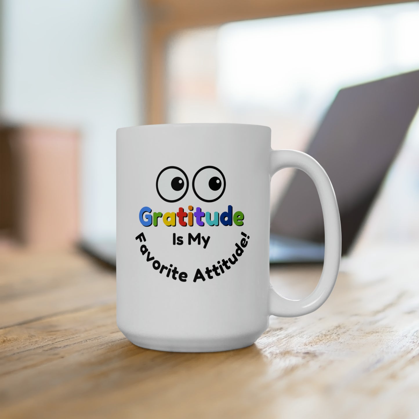 Gratitude Attitude Mug 15oz