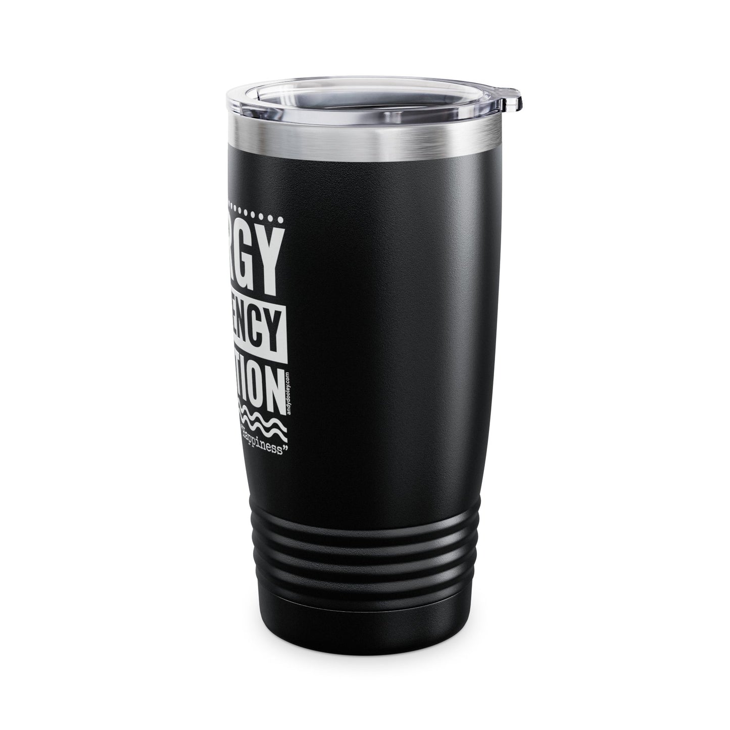 Energy, Frequency, Vibration. Ringneck Tumbler, 20oz