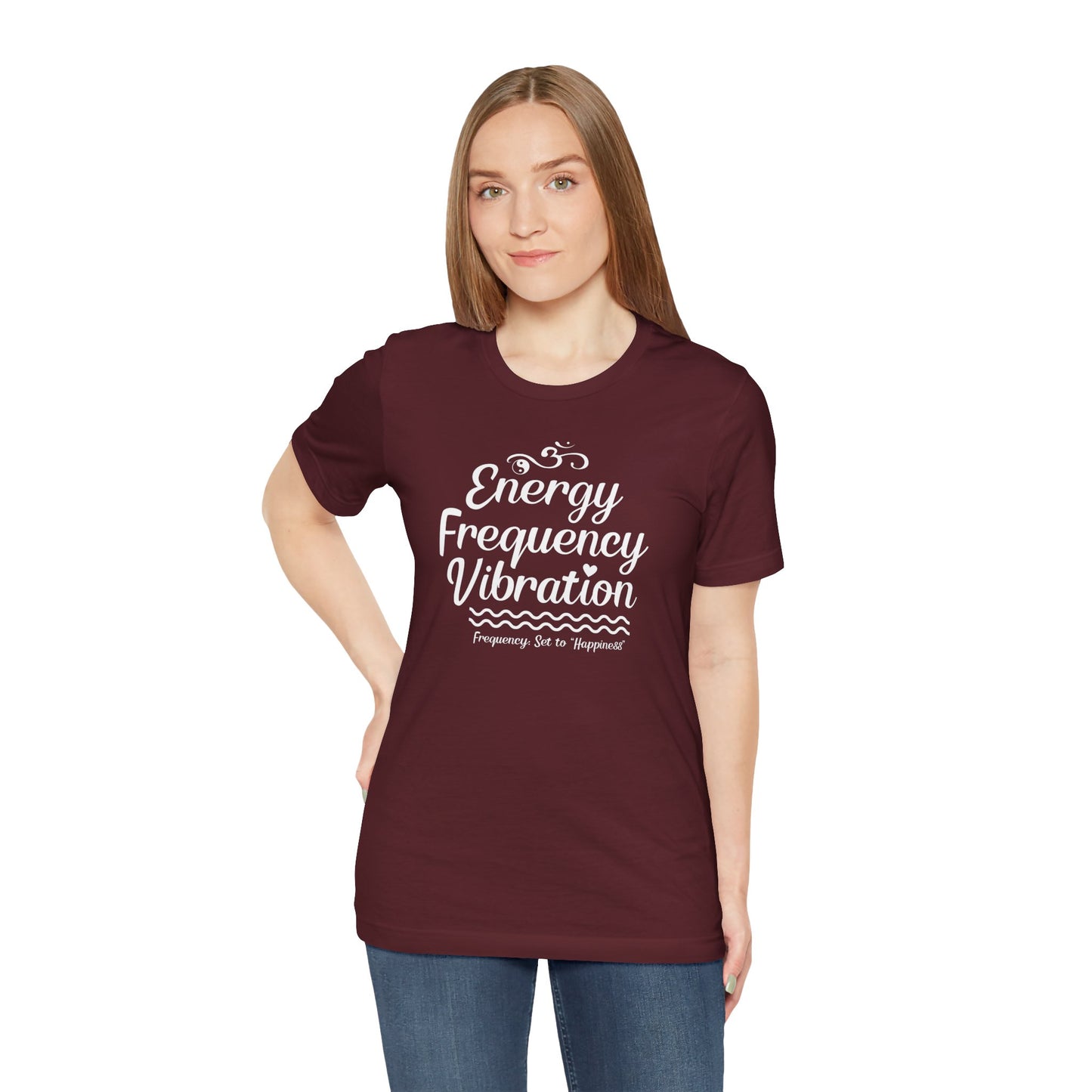 Ladies - Energy Frequency Vibration - Unisex Classic Tee