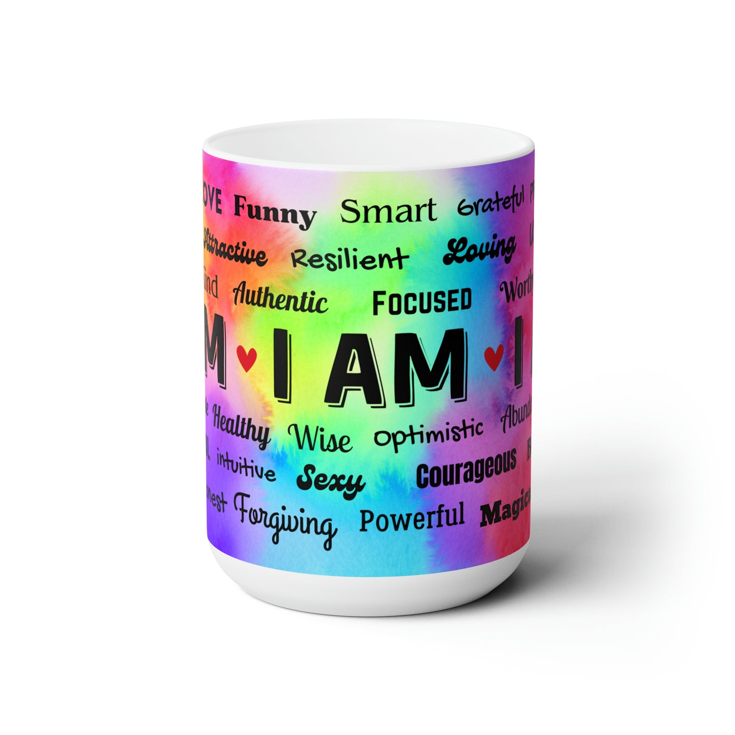 I AM (colorful) 15oz Mug