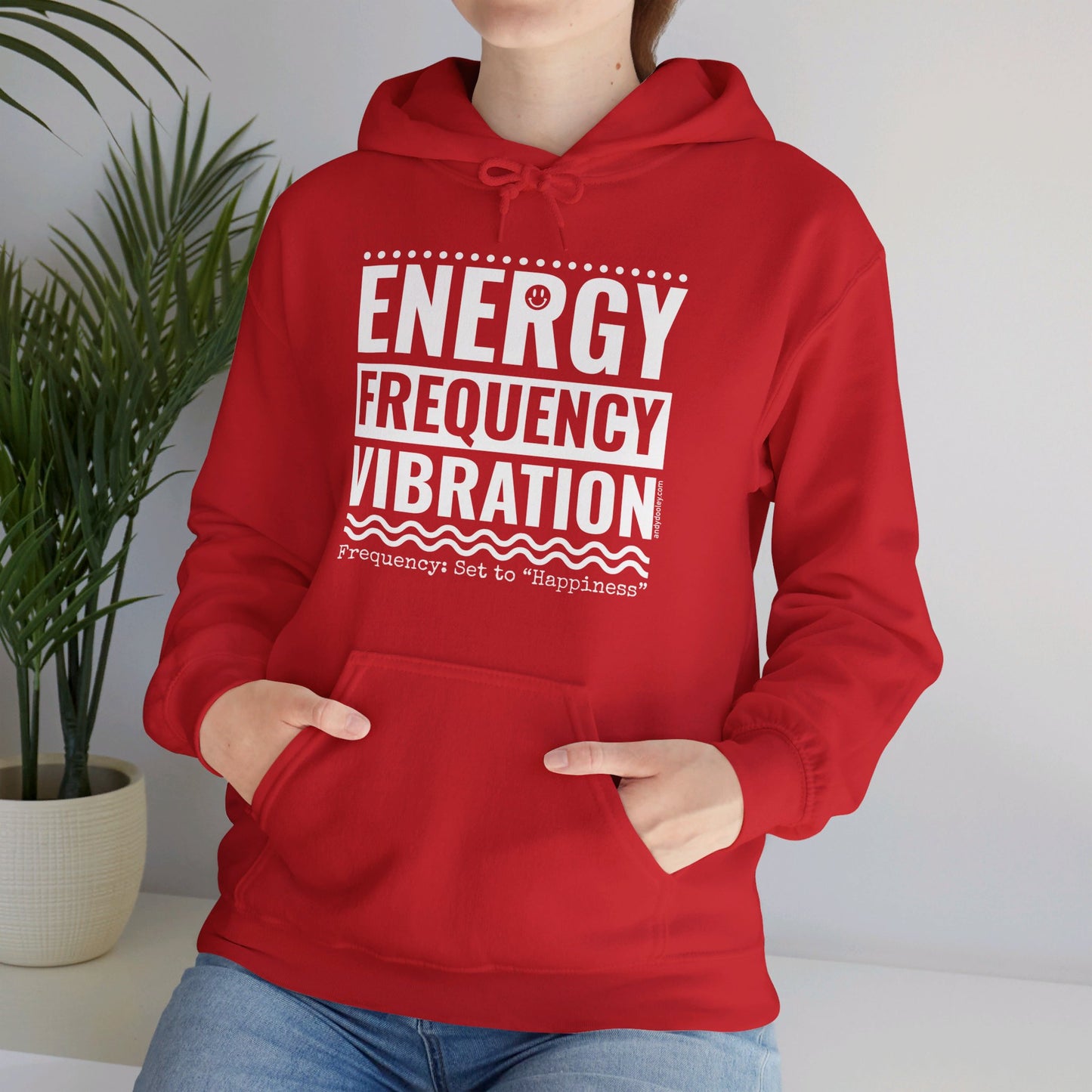 Energy Frequency Vibration! Unisex Hoodie Sweatshirt