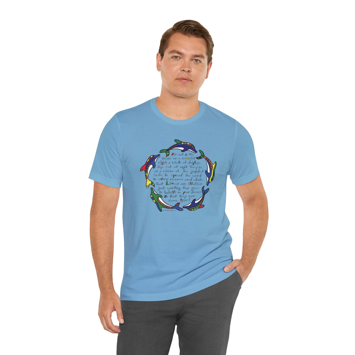 Circle of Dolphins - Unisex Classic Tee