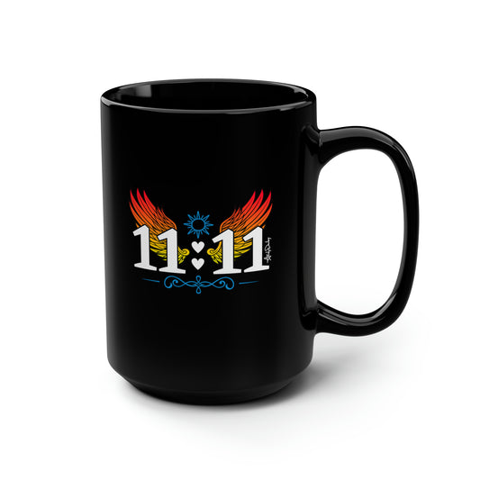 11:11 Angel Wings 15oz Mug
