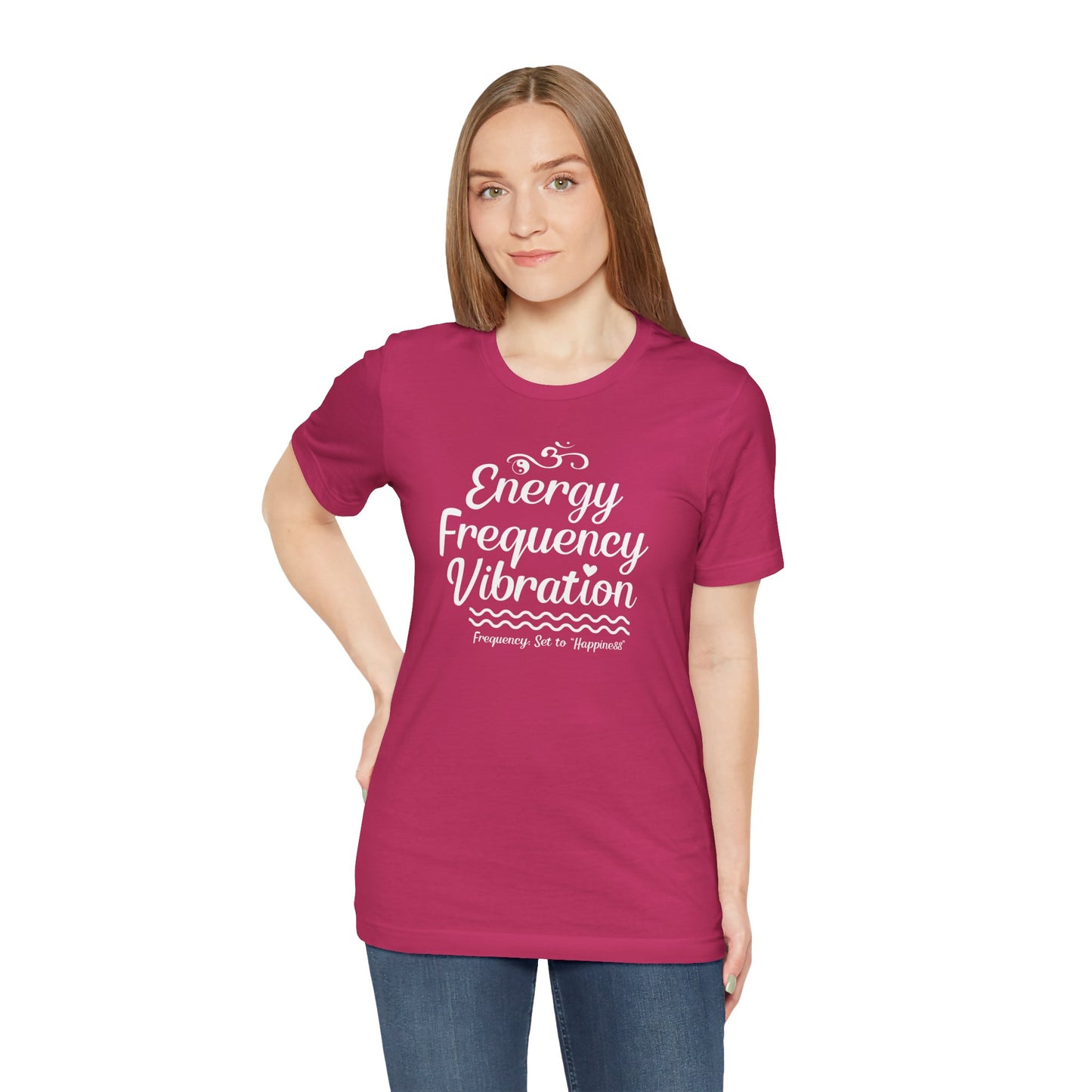 Ladies - Energy Frequency Vibration - Unisex Classic Tee