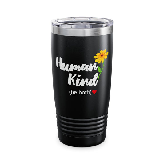 Human Kind. Ringneck Tumbler, 20oz