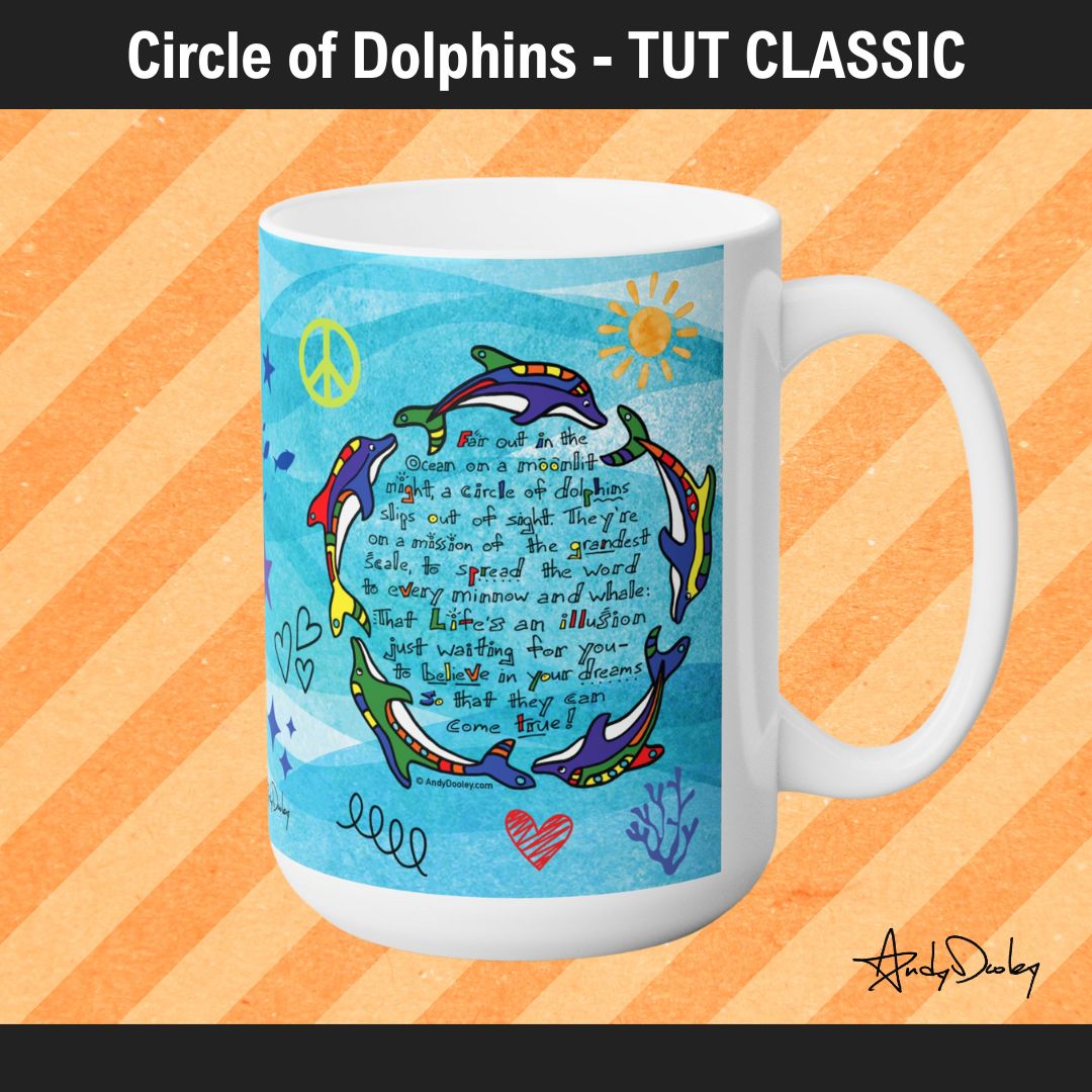 Circle of Dolphins Mug 15oz