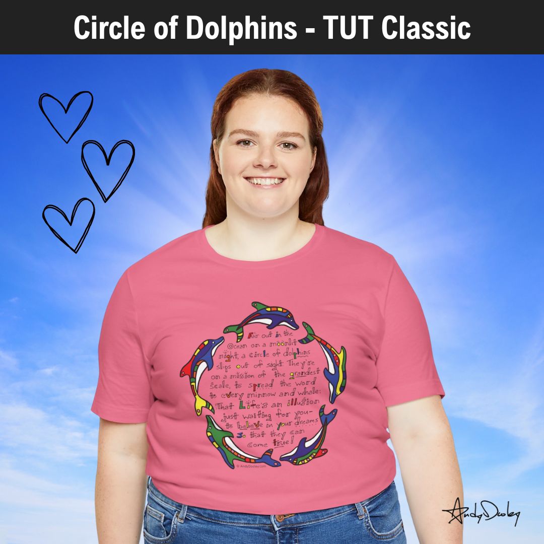 Circle of Dolphins - Unisex Classic Tee