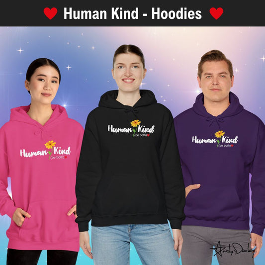 Human Kind. Hooded Sweatshirt