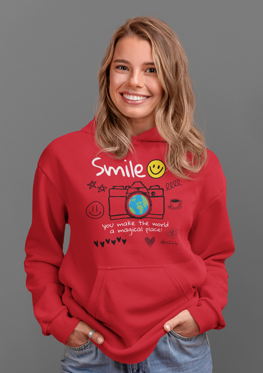 Smile - Hooded Sweatshirt!