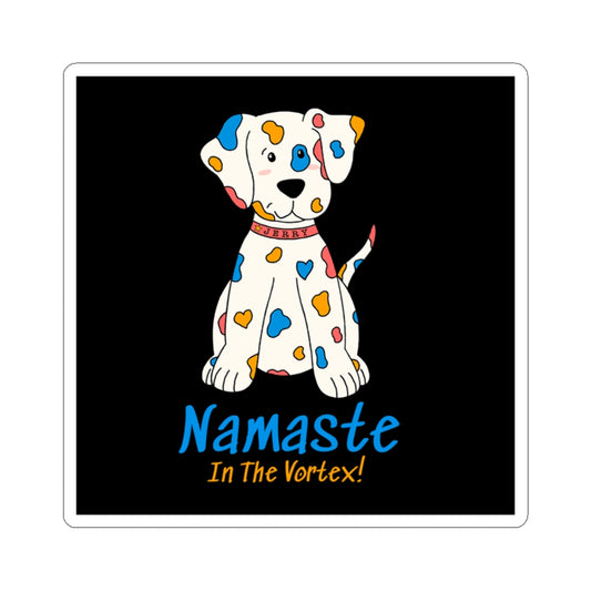 Namaste Vortex Die-Cut Stickers