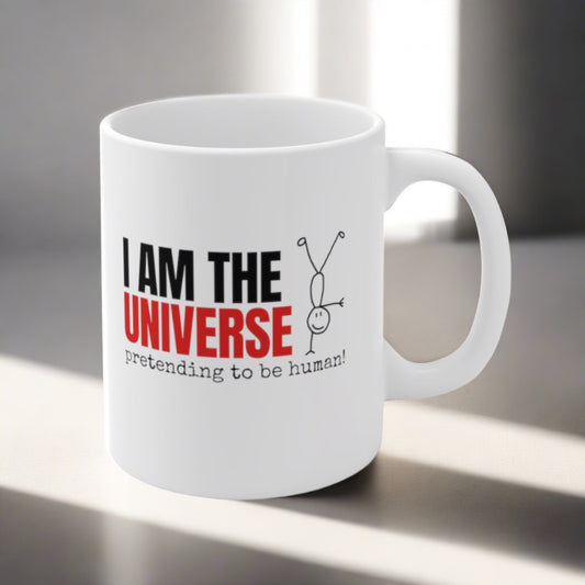 I am the Universe coffee mug