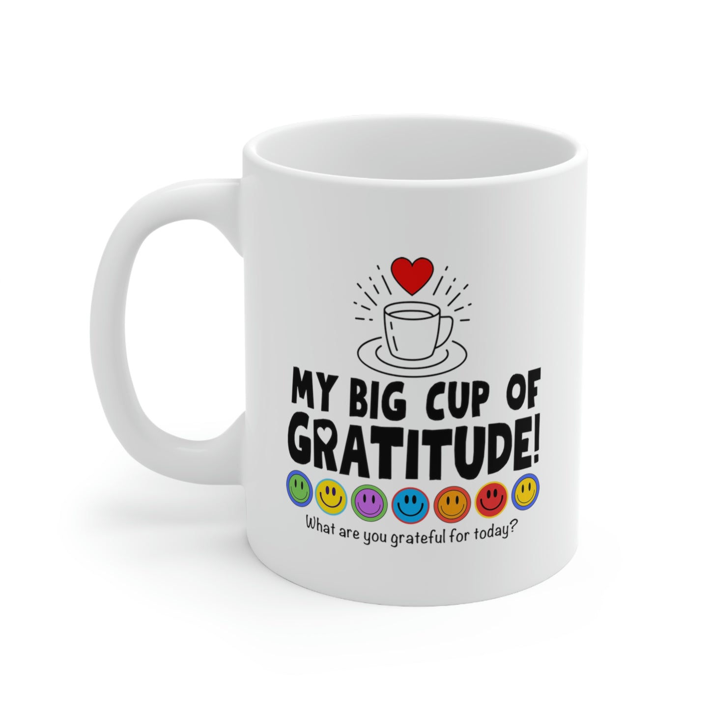 BIG Gratitude Mug 11oz