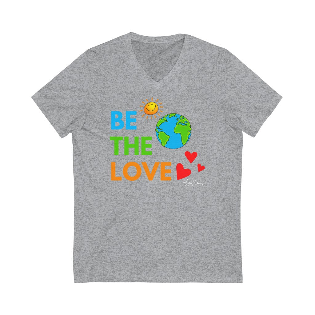 Be The Love  - Classic V-Neck Tee (unisex)