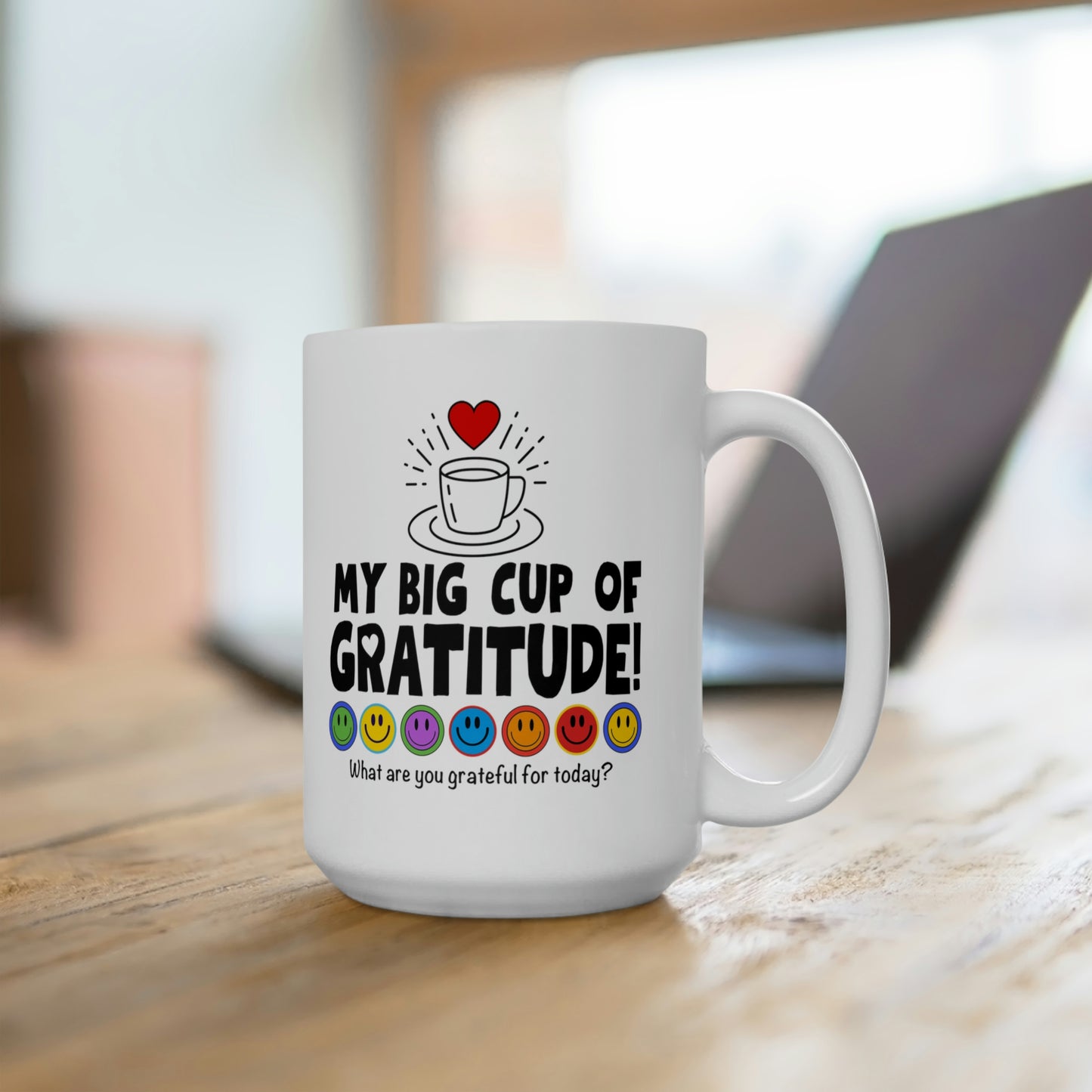 Big Gratitude Mug 15oz