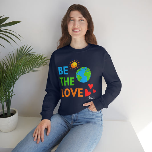 Be The Love - Crewneck Sweatshirt (unisex)