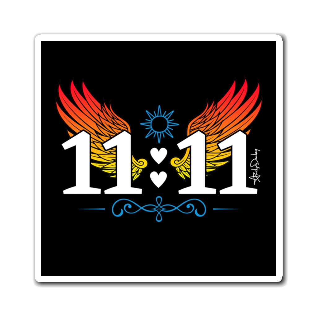 11:11 Angel Wings - MAGNET 3 x 3