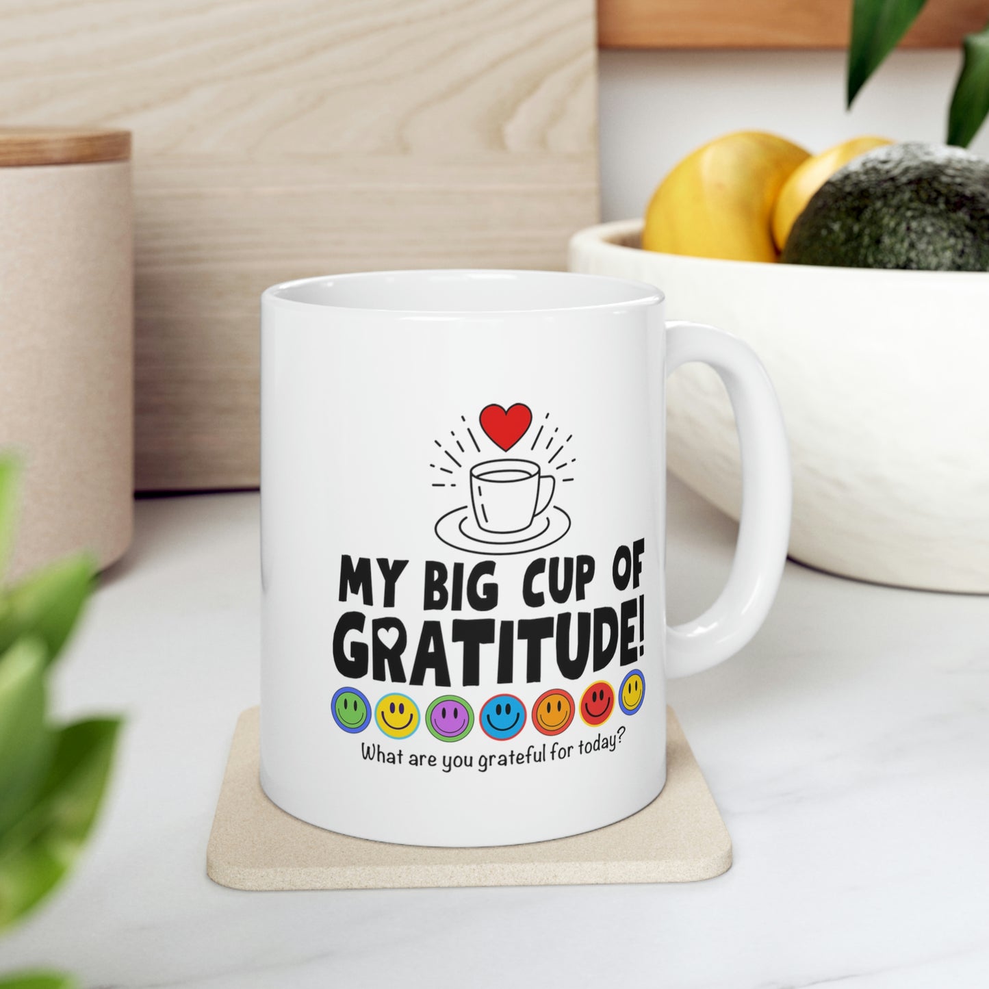 BIG Gratitude Mug 11oz